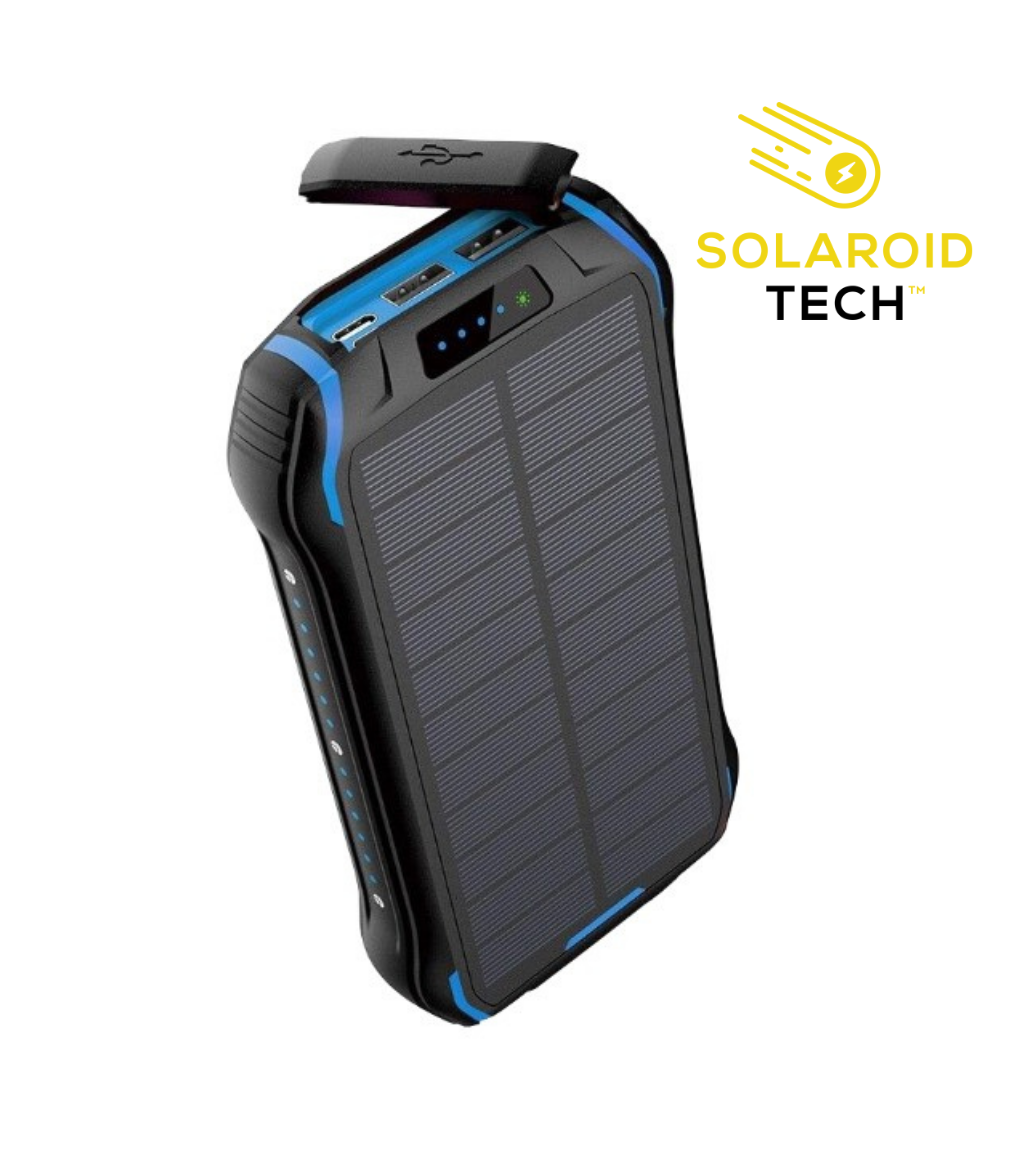 High Capacity Qi Wireless Solar Panel Charger 